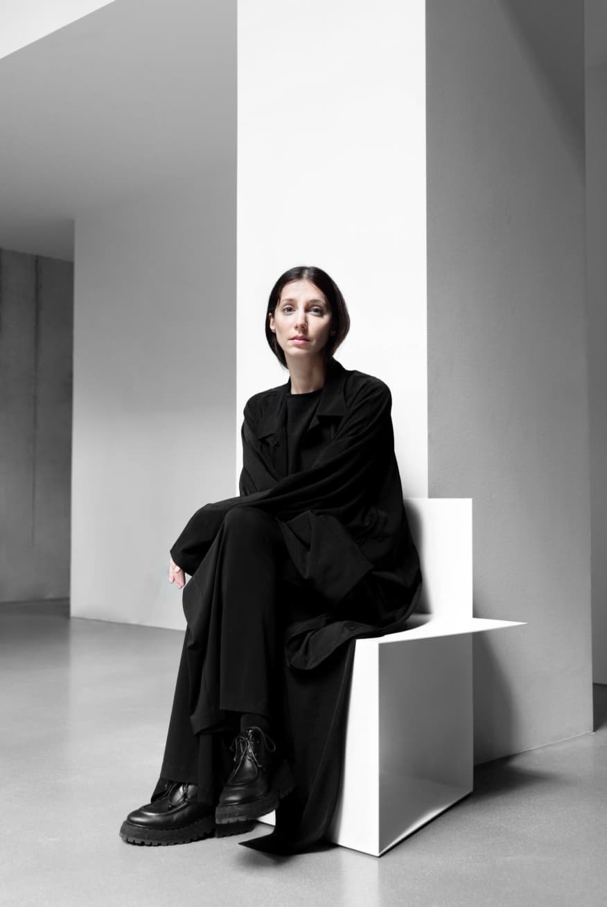 A portrait of Carolin